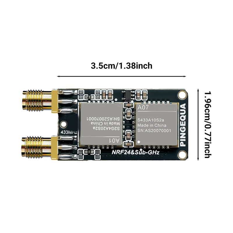 B27B NRF24+ CC1101 2.4Ghz& 433 - 433Mhz Receiver Module recension och pris
