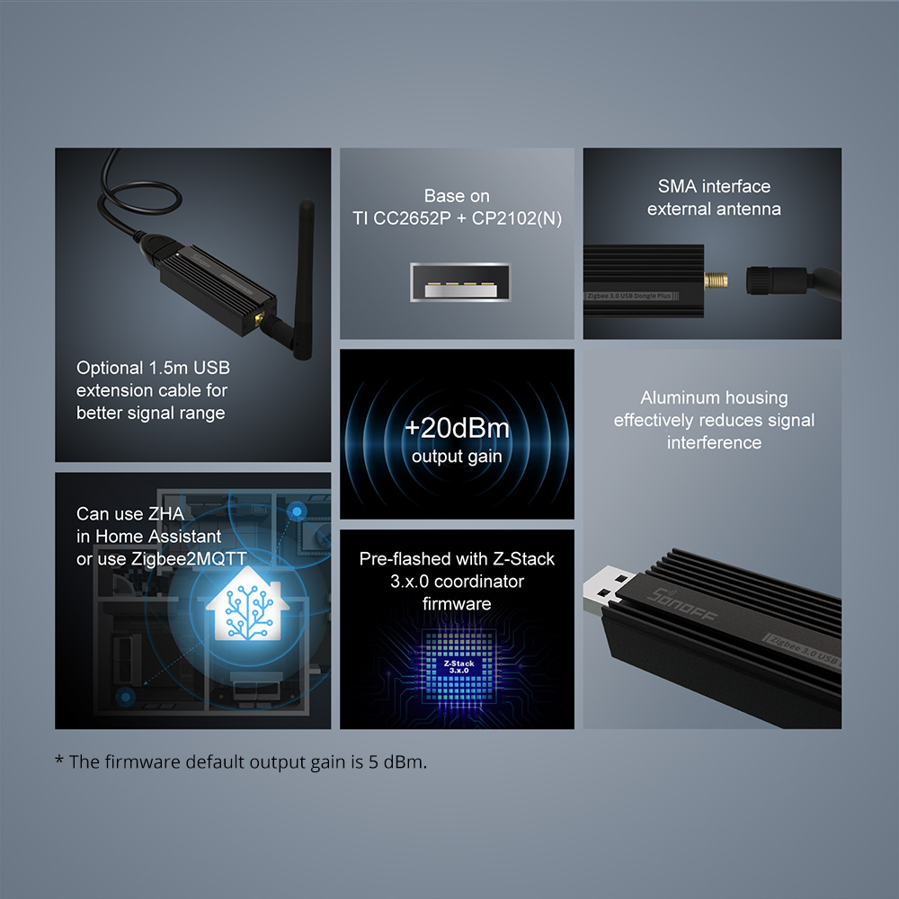 SONOFF zigbee gateway 3.0 ZBDo - Home Automation Tutorial recension och pris